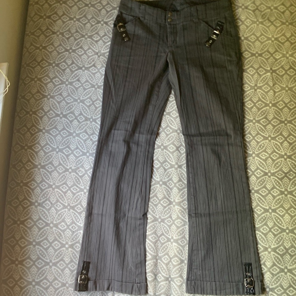 lip service pinstripe pants